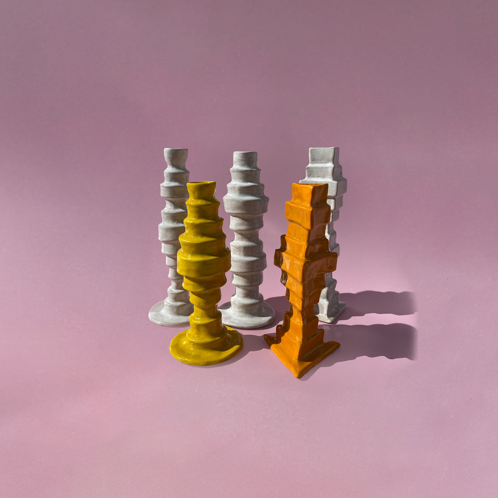 Gitana Candleholders